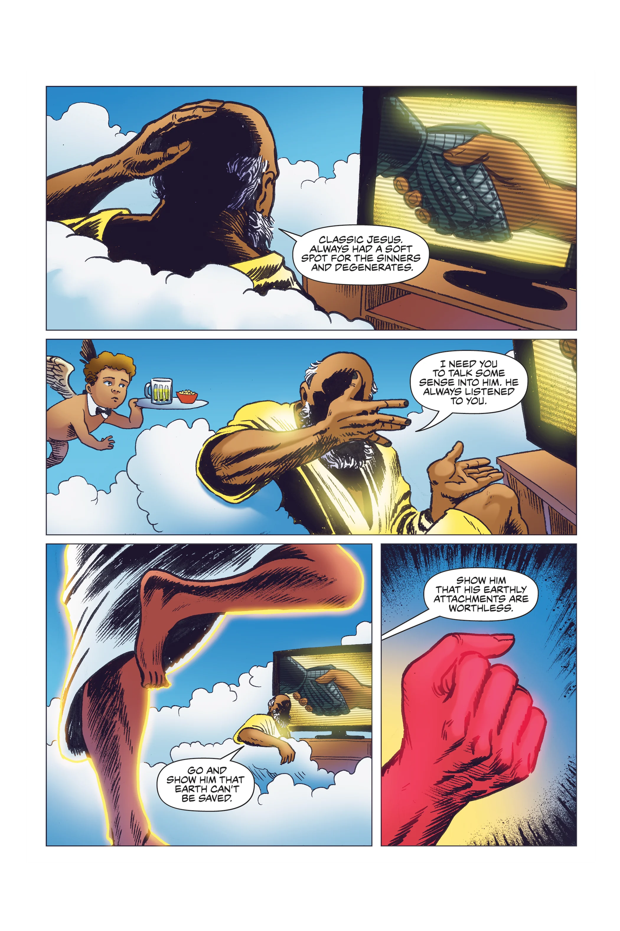 Jesus Christ Superhero