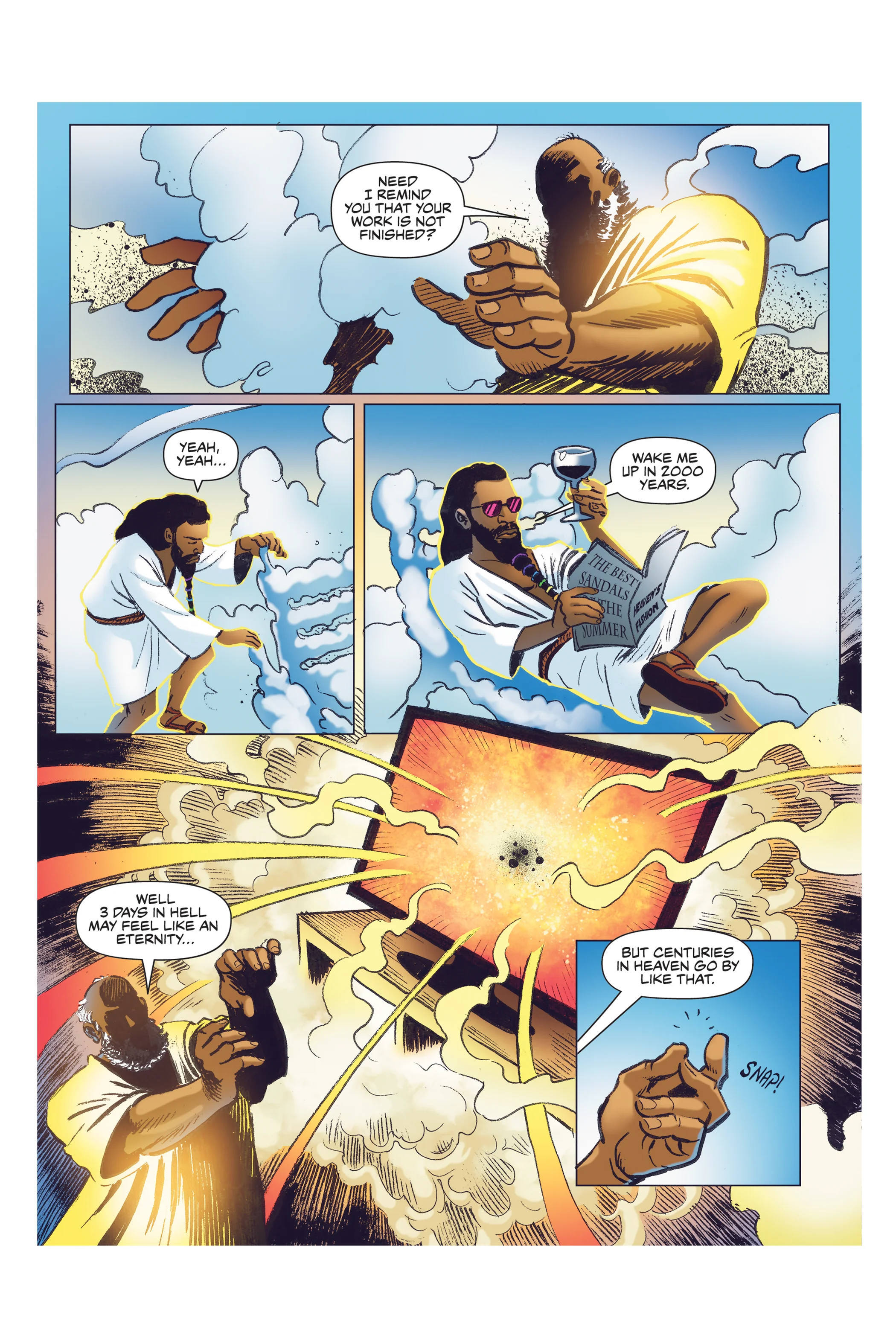 Jesus Christ Superhero