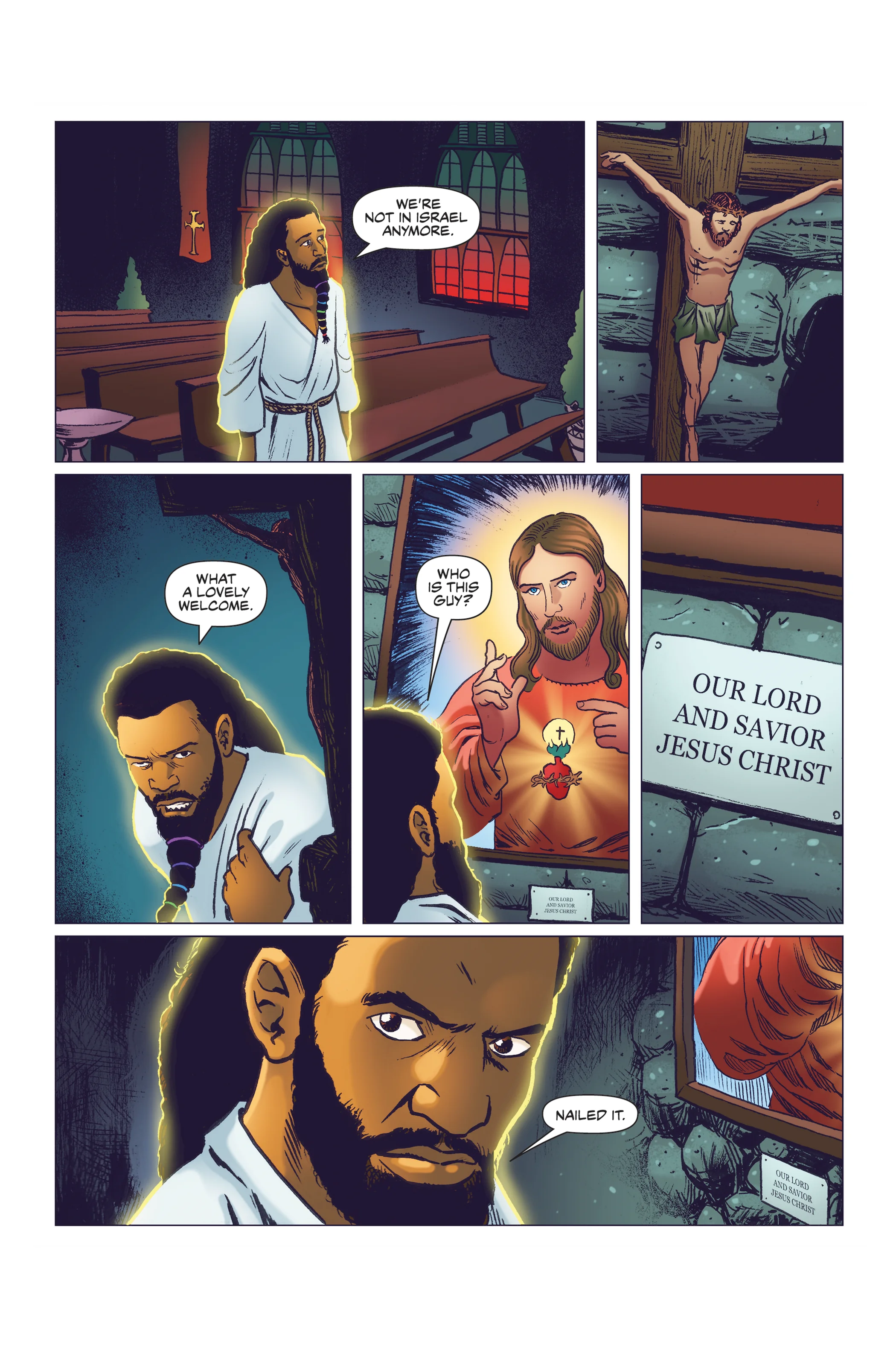 Jesus Christ Superhero