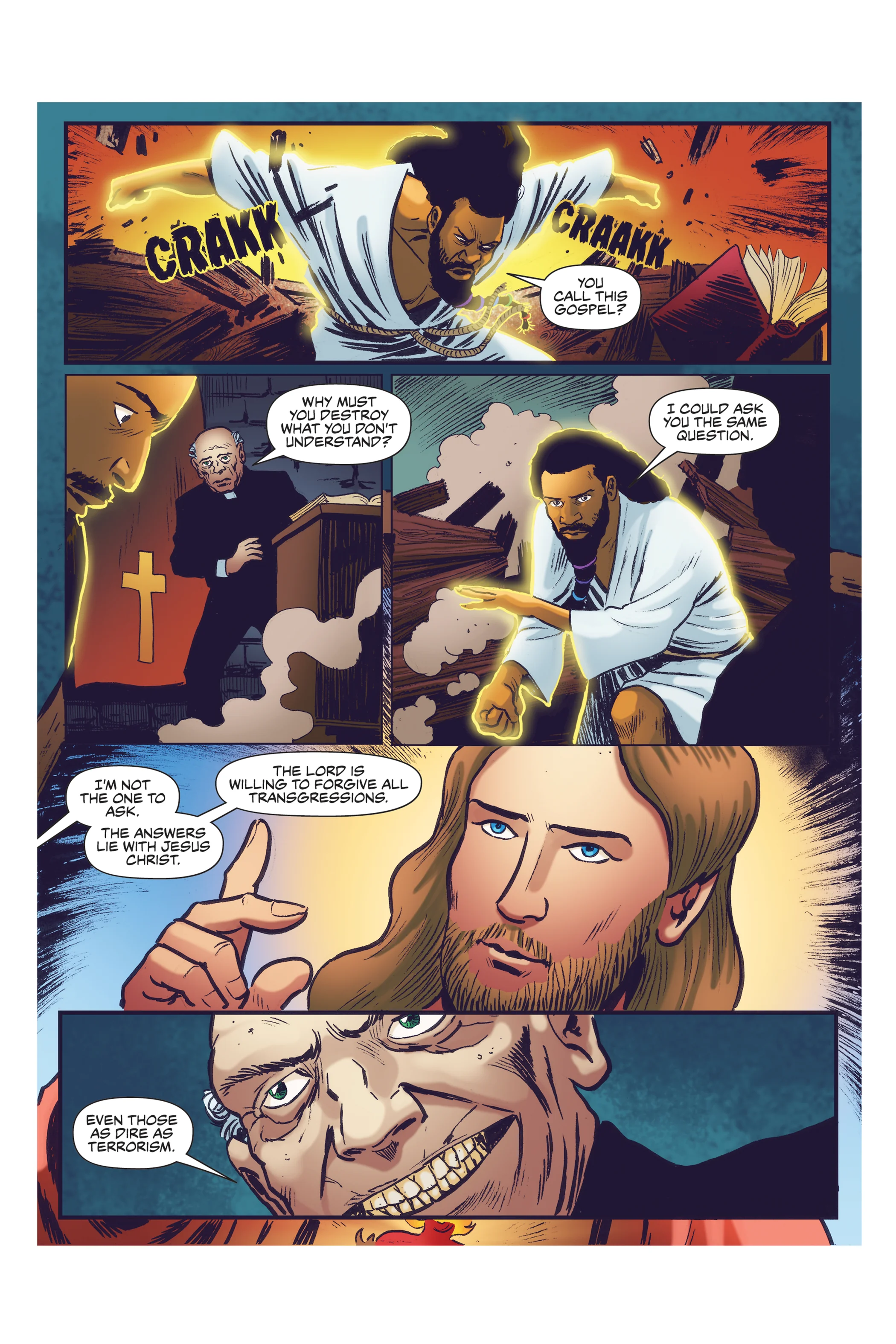 Jesus Christ Superhero